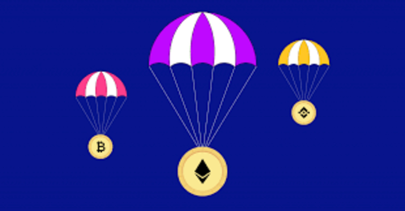 what is a crypto airdrop