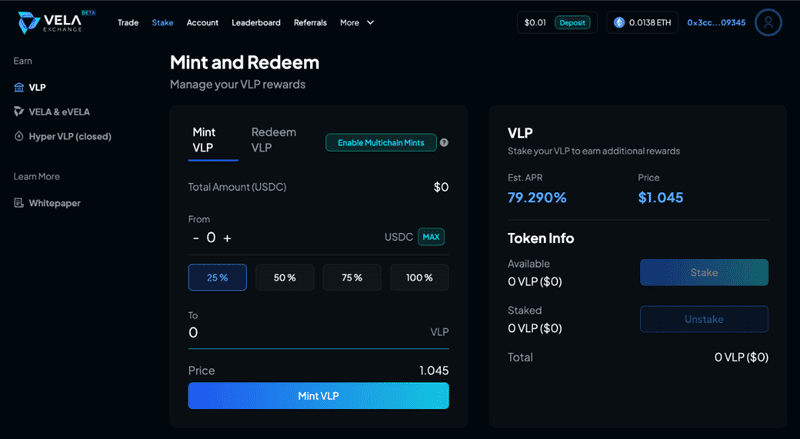 what is Vela Exchange